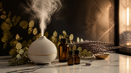 Difusor de aromaterapia y aceites esenciales Harmoniqa